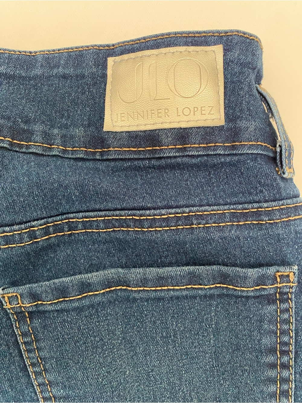VINTAGE JLO by Jennifer Lopez Y2K Flare Jeans Size 9 Early 2000s - Picture 4 of 6